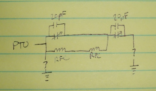 Schematic for the mystery circuit